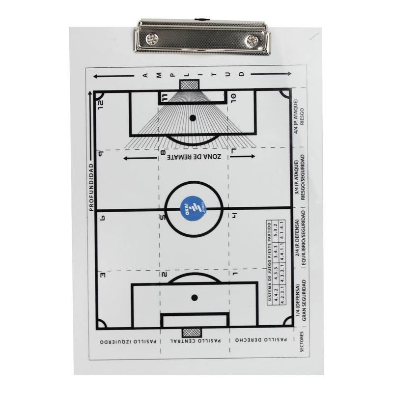 Tabla de Entrenamiento de Soccer